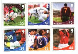 Briefmarken "Fussball". Isle of Man.