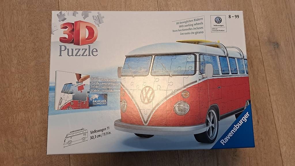 Puzzles: VW T1 3D Puzzle – Gebraucht aus Udligenswil von pablo_picante