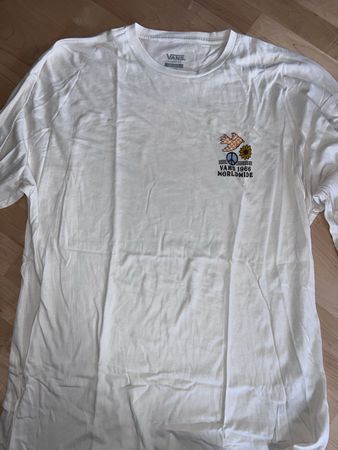 Vans Shirt Langarm, Gr. XXL, weiss, Top Zustand!