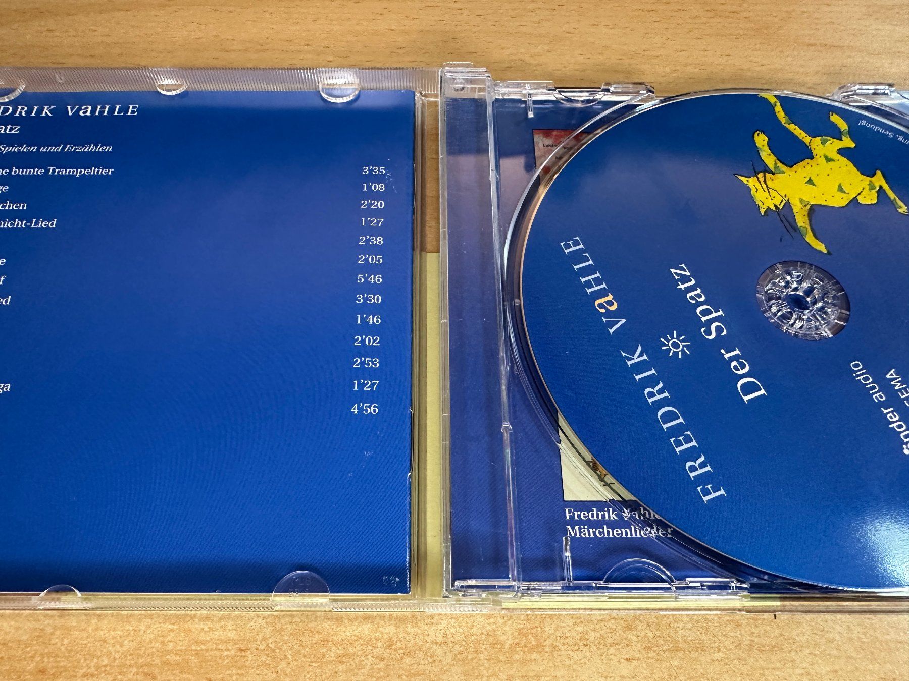 CD: B7 Fredrik Vahle - Der Spatz – Usato da Rikon im Tösstal venduto da Alpenmutz 2
