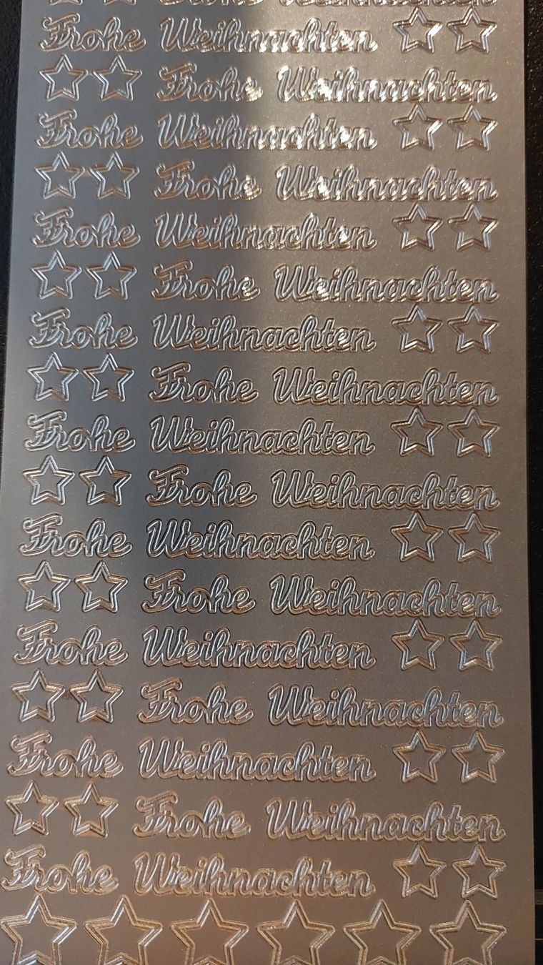 Sticker: Weihnachtsaufkleber "Frohe Weihnachten" – Nuovo e nell'imballaggio originale da Zollikofen venduto da Blackie 2