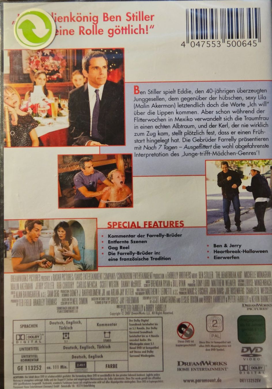 Tutti i DVDs: Nach 7 Tagen ausgeflittert – Nuovo e nell'imballaggio originale da Wahlen b. Laufen venduto da Cg10 1