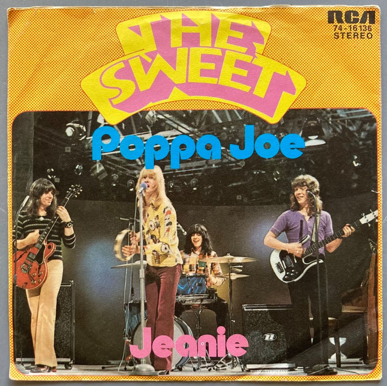 Dischi in vinile: THE SWEET - POPPA JOE – Usato da Poliez-Pittet venduto da Newtown-Records 1