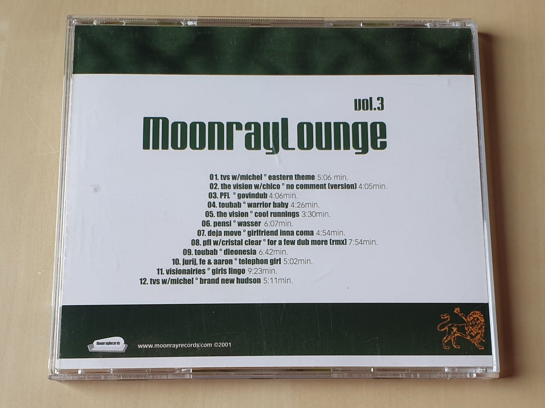 CD: Moonray Lounge vol. 3 – Usato da Stansstad venduto da collectorsshop 1