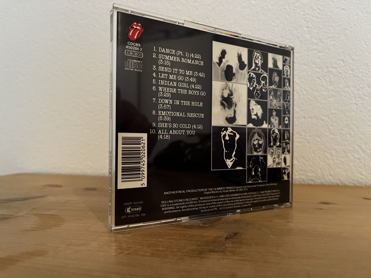 CD: Rolling Stones - Emotional Rescue CD – Usato da Bassersdorf venduto da McRob00 2