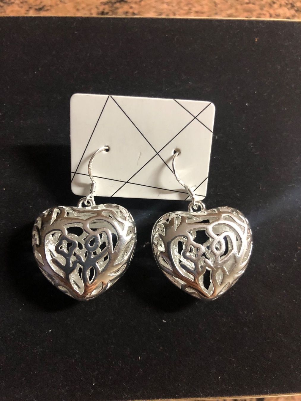 Ohrringe & -stecker: Boucles d’oreilles coeur – Neu (gemäss Beschreibung) aus Chamoson von Pince26