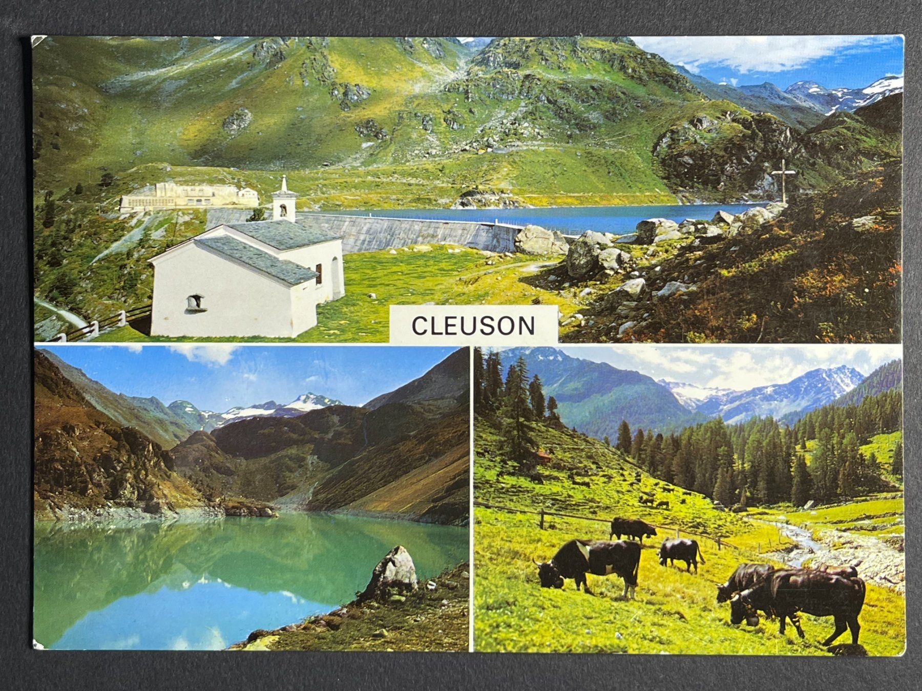 Cartoline postali: Nendaz, Lac de Cleuson – Usato da Steg VS venduto da _vinci_