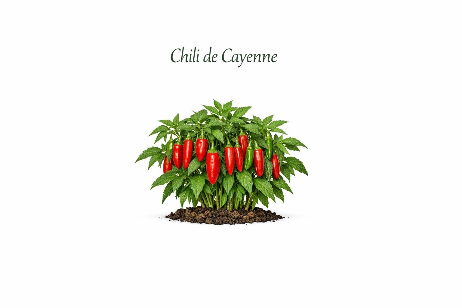 Pflanzen & Samen: Chili de Chayenne ( 12 Samen ) – Neu (gemäss Beschreibung) aus Eschen von Saemereien24