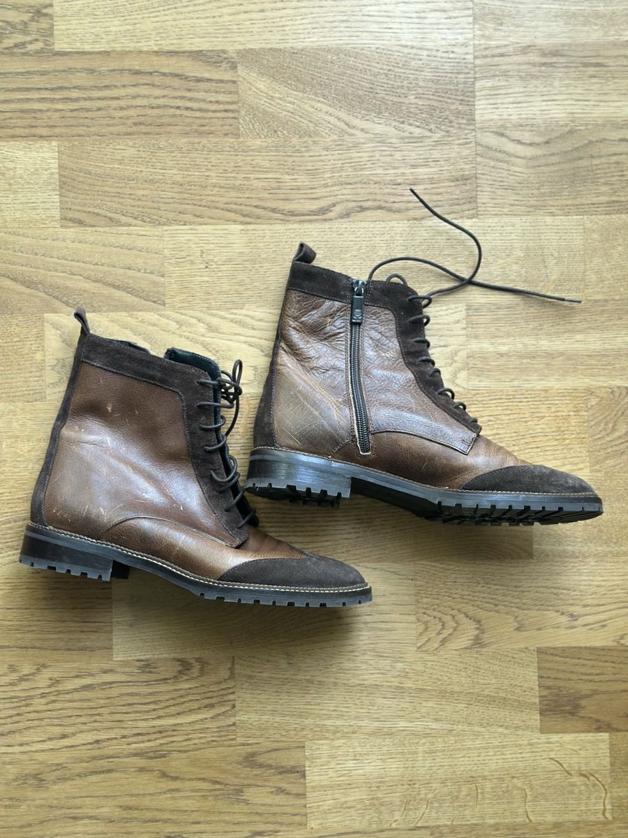 Navyboot Scarpe da donna: Boots/Stiefel, braun, Grösse 40, aus Leder – Nuovo (secondo la descrizione) da Basel venduto da FatmaCan52 2
