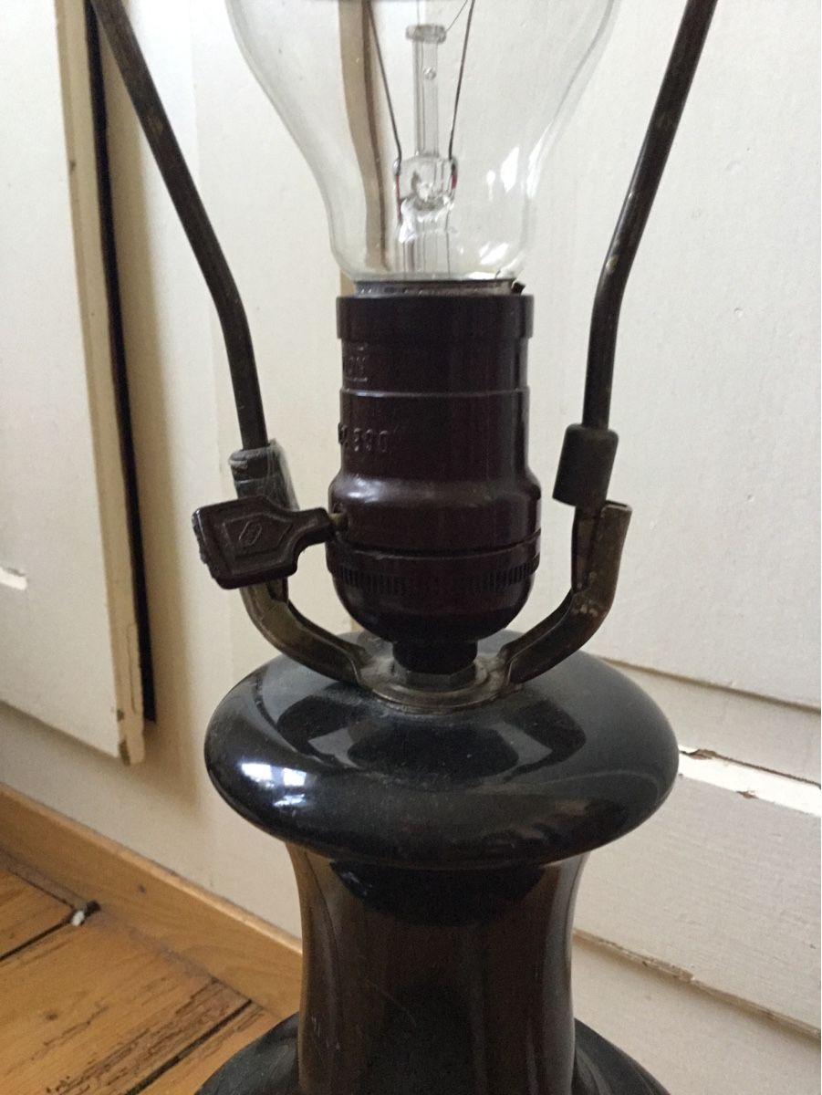 Lampade: Vintage Lampenfuss Marmor – Usato da Schlieren venduto da Jeajet 2
