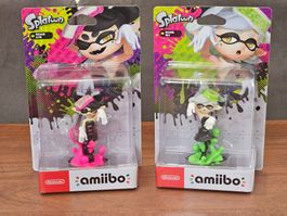 Splatoon 1 - Sea Sirens Aioli & Limone Amiibos / Neu & OVP