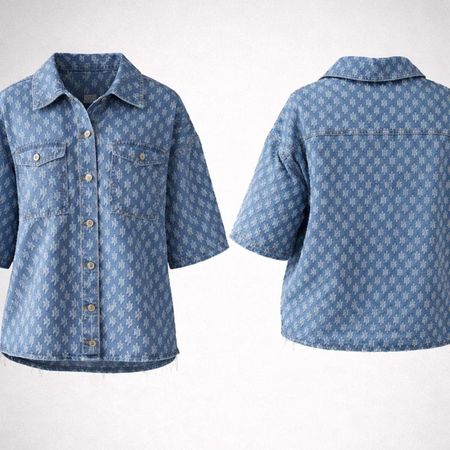 Women's Blue Blouse