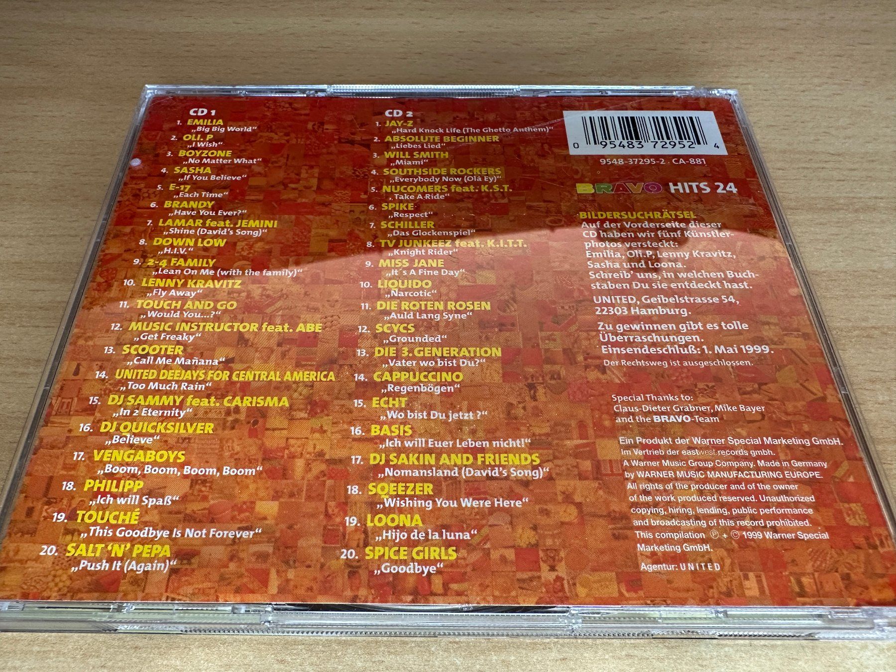 CD: Various – Bravo Hits 24 - 2 CD – Usato da Rikon im Tösstal venduto da Alpenmutz 1