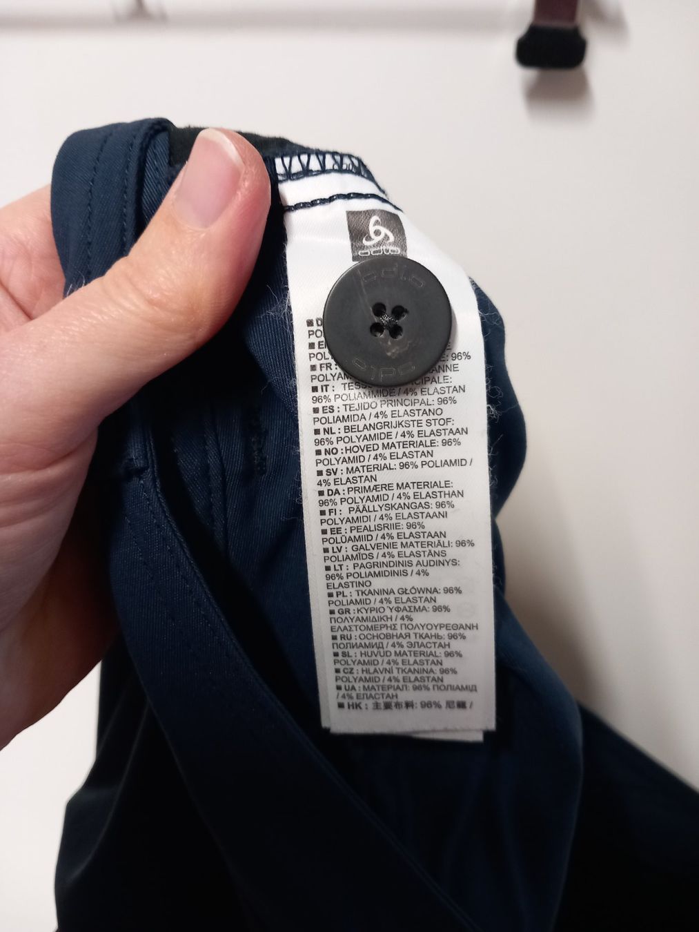 Odlo Pantaloni: ODLO Wanderhose Gr.36 dunkelblau – Usato da Merligen venduto da muss_haben 4