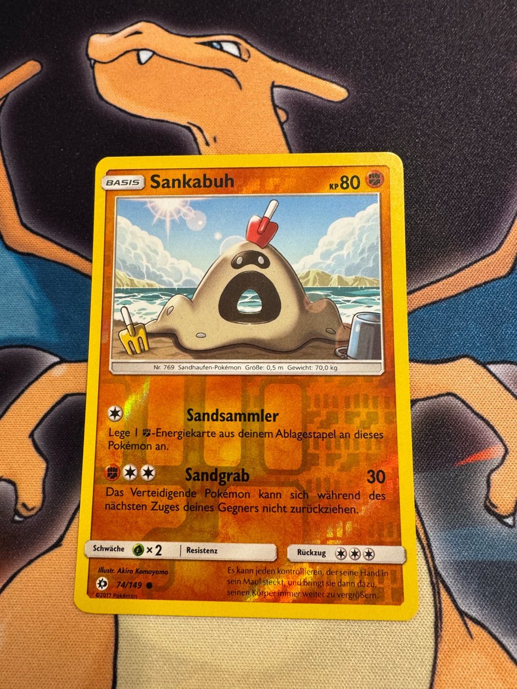 Pokémon Sammelbilder & Trading cards: Sankabuh (SUM 74) - Reverse Holo - Sonne & Mond – Neu (gemäss Beschreibung) aus Bülach von Pfrenzel