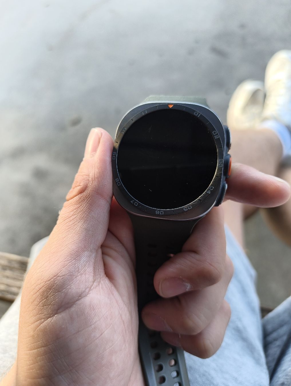 Samsung Smartwatch: Samsung watch ultra 2 silber – Usato da Zuchwil venduto da nig_2z9d