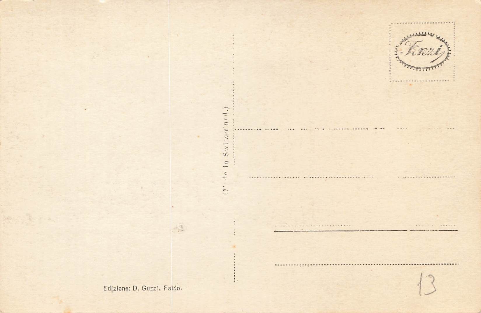 Cartoline postali: Prato Leventina interno paese – Usato da Biasca venduto da Blenio71 1