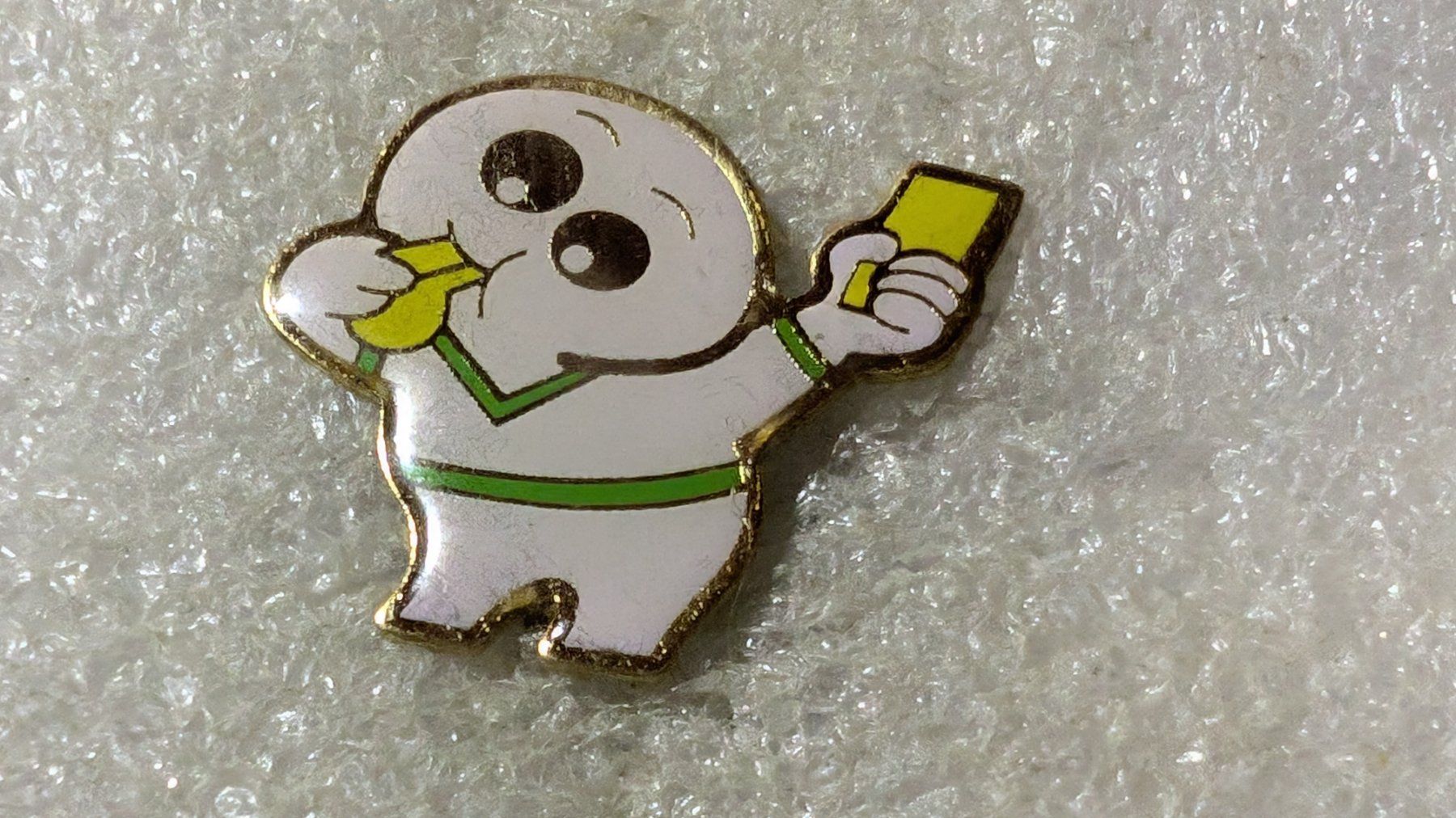 Placchette & Badge: Ansteckpin 166: Maga Bio – Usato da Oppligen venduto da Pin-Fall-Shop
