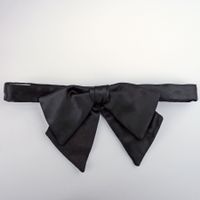 Fliege schwarz Papillon Oper Party Tanzen MALIBU VINTAGE 70s