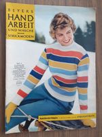 Heft Handarbeit Stricheft 1956