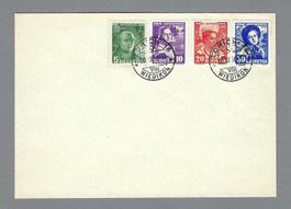 1935, PJ SATZBRIEF 0 ZÜRICH WIEDIKON 1936, SAUBER, SBK 130.-