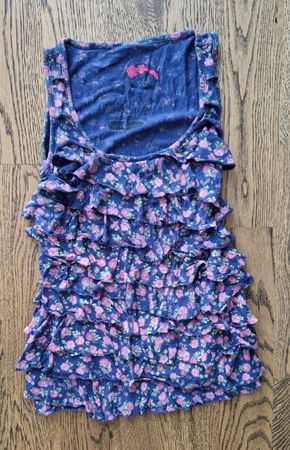 Top Gr 122/128 Blumenmuster C&A