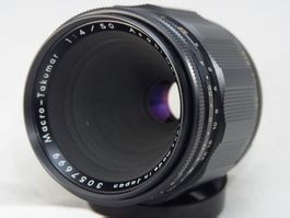 1964 Pentax Macro 1:1 Takumar 50mm F4 M42 #s1