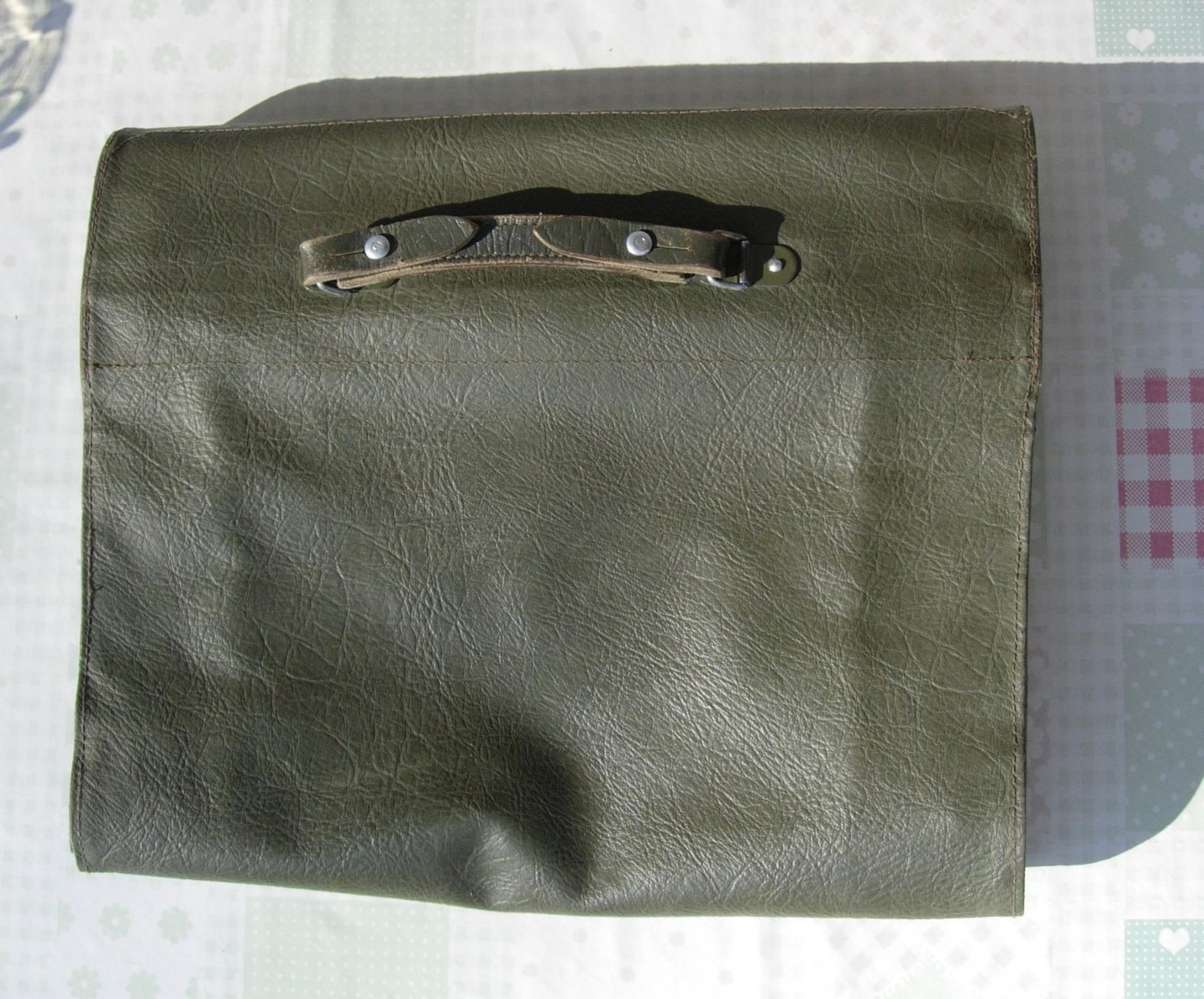 Schweizer Armee Taschen: Effektentasche -Schweizer Militär/ Offizier Tasche – Gebraucht aus Basel von Grbina64 3