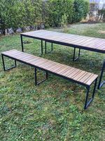 Table extérieure Giardimo Davao  table 210 cm + 2 bancs