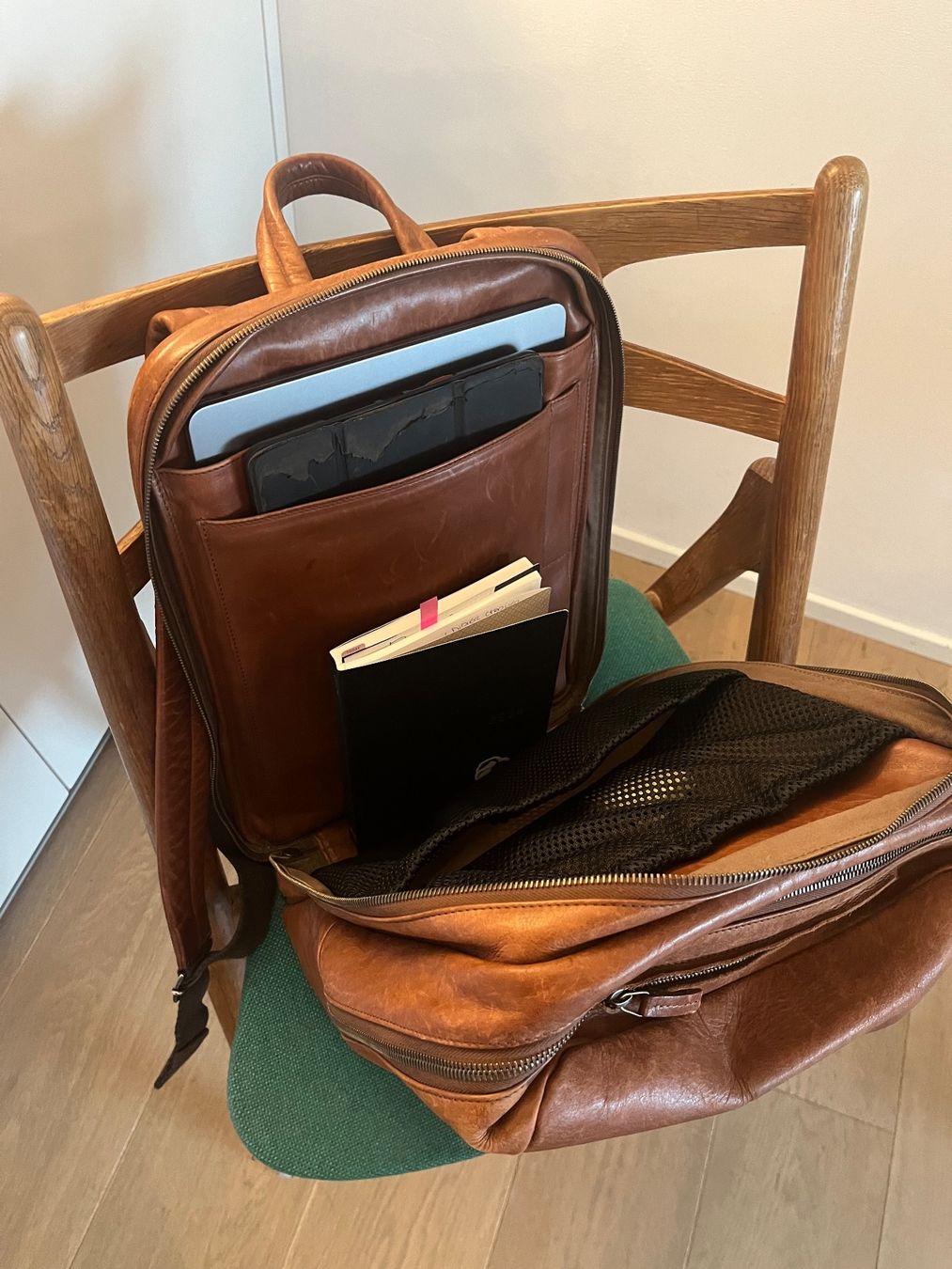 Zaini: This is Ground - Venture - backpack - Cognac – Usato da Cham venduto da Ardevi_Vintage 2