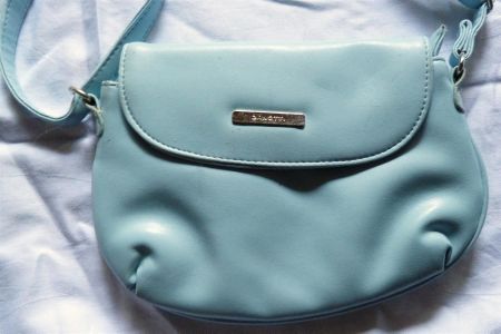 Tasche von Zanotti, hellblau %%