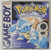 pokemon version bleue FR en boite gameboy