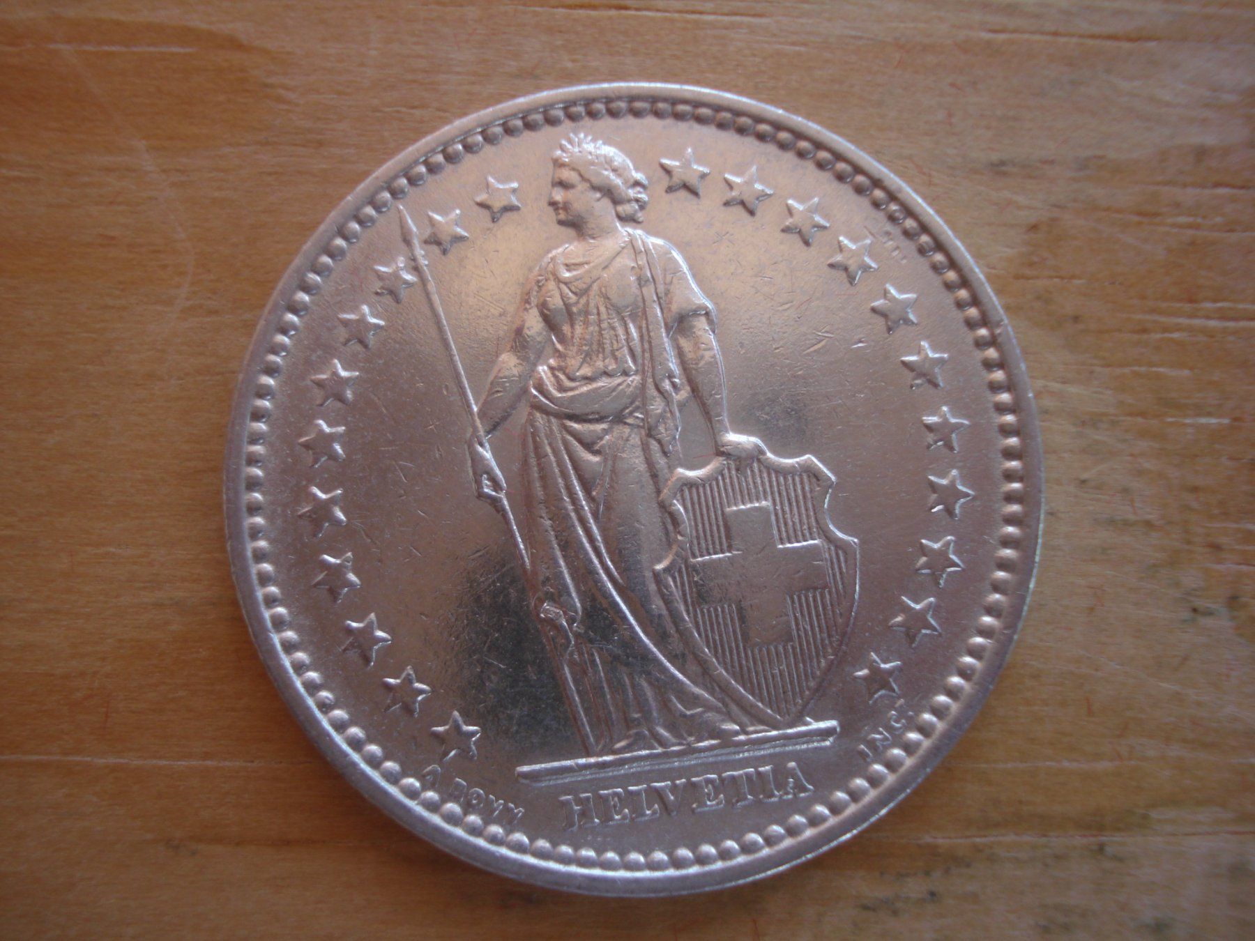 Alle Münzen: (C1) 2 Franken 1911 VZ+ – Gebraucht aus Erlach von Net-Coins 1