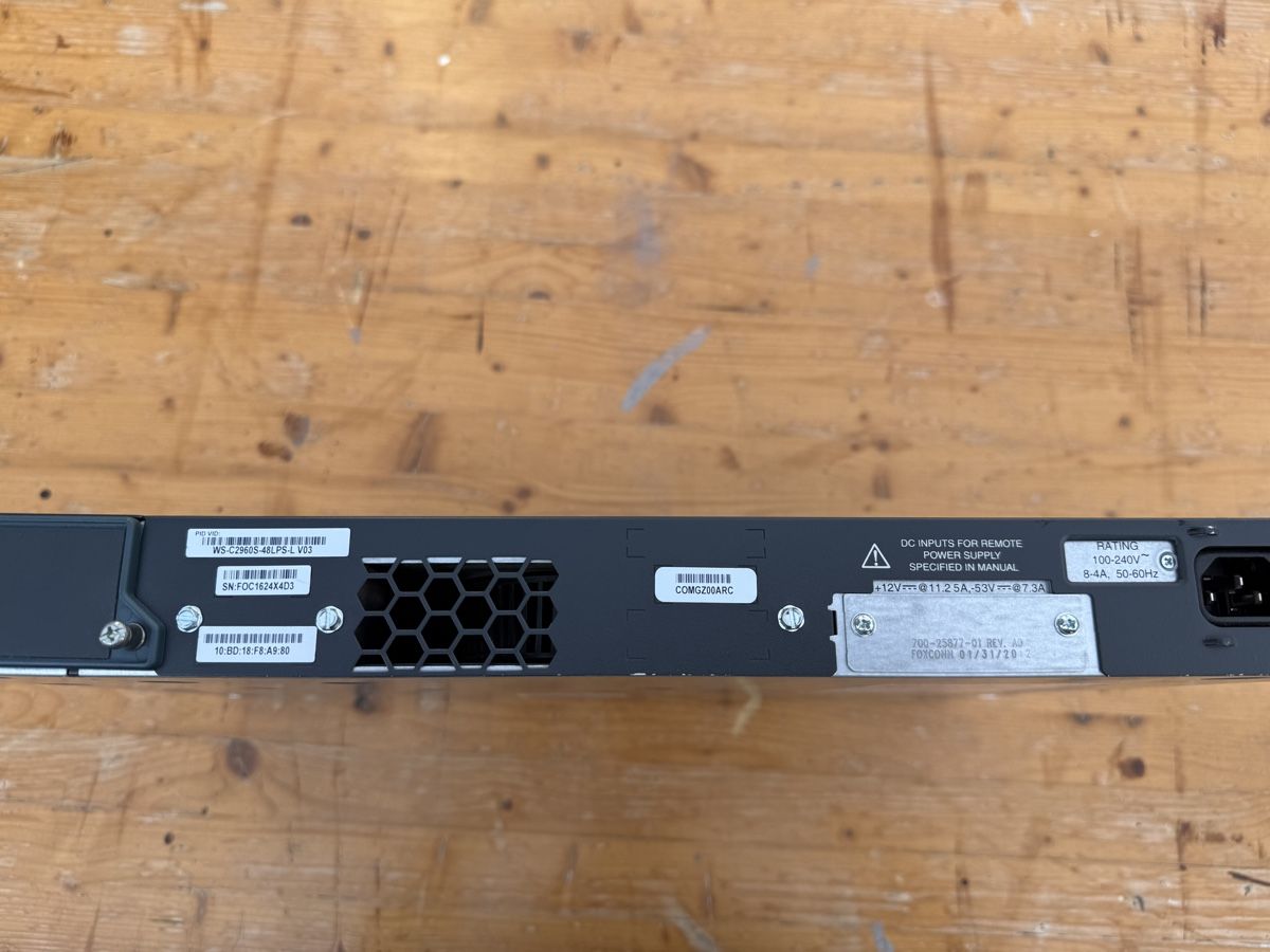 Cisco Hubs & Switches: Cisco Catalyst 2960 48-Port Switch – Gebraucht aus Beromünster von Samuel97521 3