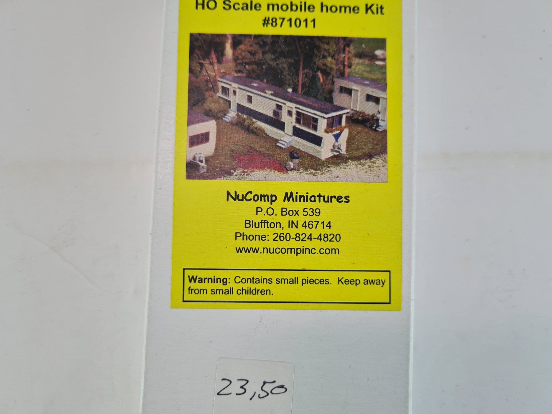 Modellini di ferrovie: NuComp 871011 Mobile Home Kit H0 1:87 – Nuovo (secondo la descrizione) da Blumenstein venduto da Funicorn 2