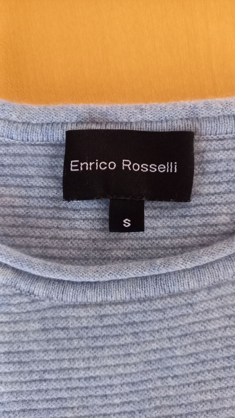 Maglioni & Felpe: Pullover Enrico Rosselli Kaschmir hellblau Grösse S  – Usato da St. Gallen venduto da Otterndorf 3