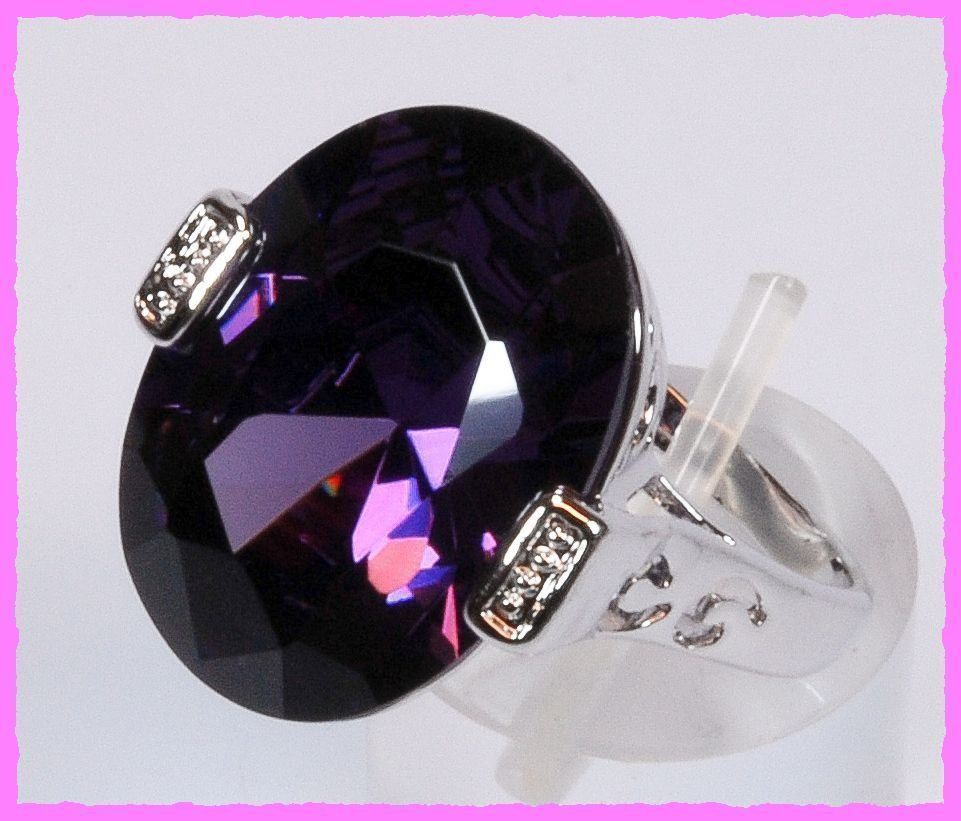 Anelli: Bezaubernder Ring mit grossem Zirkon – Nuovo e nell'imballaggio originale da Oberglatt ZH venduto da Diamond-Girl 3