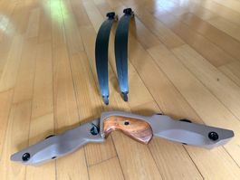 Win&Win Black Wolf Recurve ILF Jagdbogen Linkshand - wie NEU