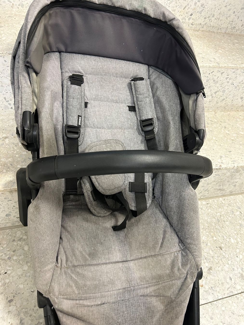 Thule Poussette: Thule Sleek Stroller – Complete Set for Two Children (bassin – D'occasion à Basel par ang_nwh2 9