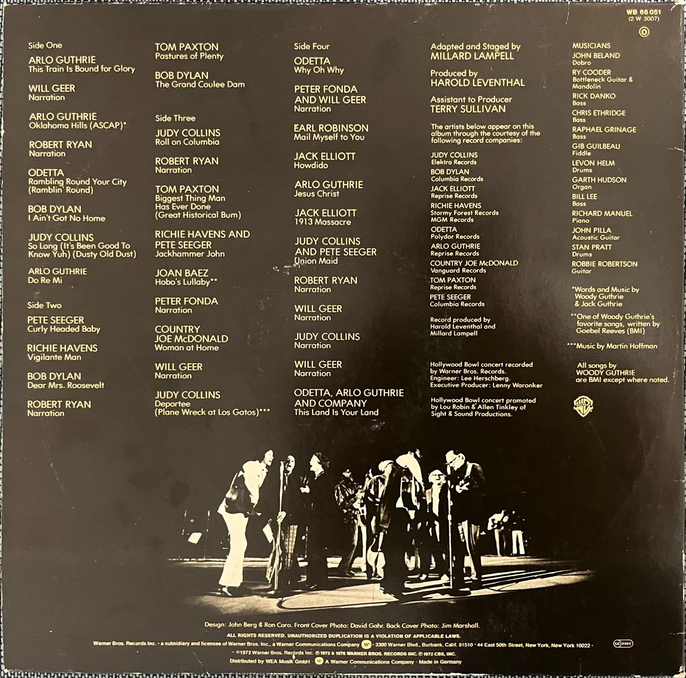 Dischi in vinile: A TRIBUTE TO WOODY GUTHRIE – Usato da Döttingen venduto da zha_xh2w 1