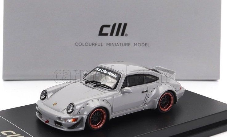 PORSCHE 911 RWB RAUH-WELT COUPE WITH light grey 1/64 NEU (Neu und ...