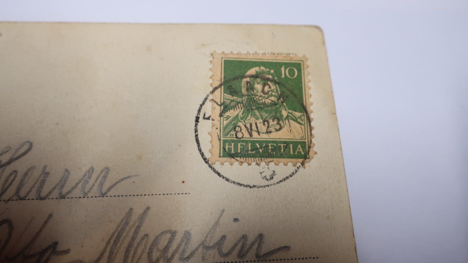 Cartes postales: Flaach  1923 – Défectueux à Cormoret par Pascalll2001 9
