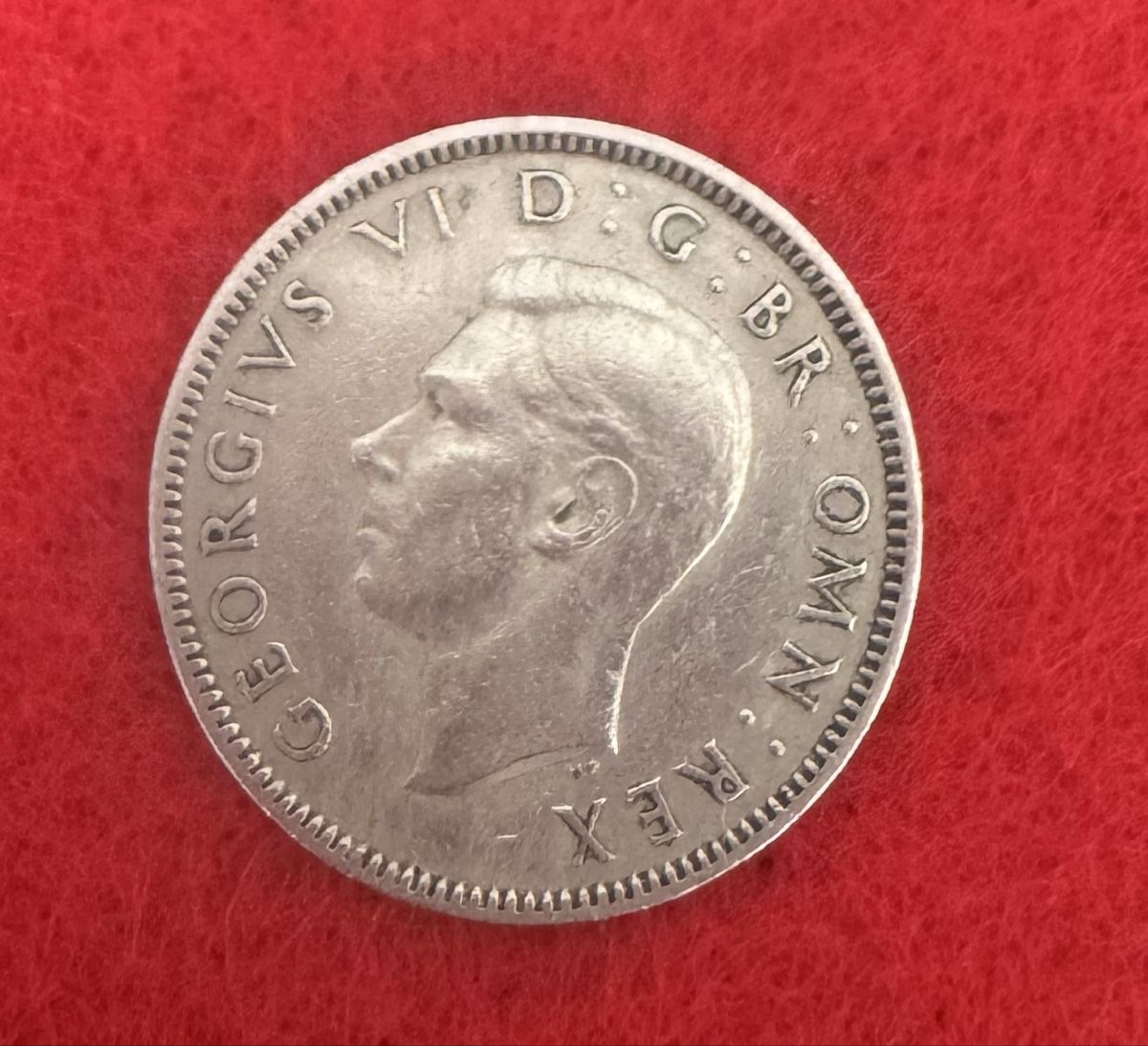 Tutti le monete: Münze One Shilling 1948 – Usato da Lachen SZ venduto da artbyblondangel