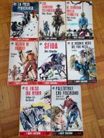Lotto 8 libri I Nuovi Sonzogno Western Romanzi d'avventura 