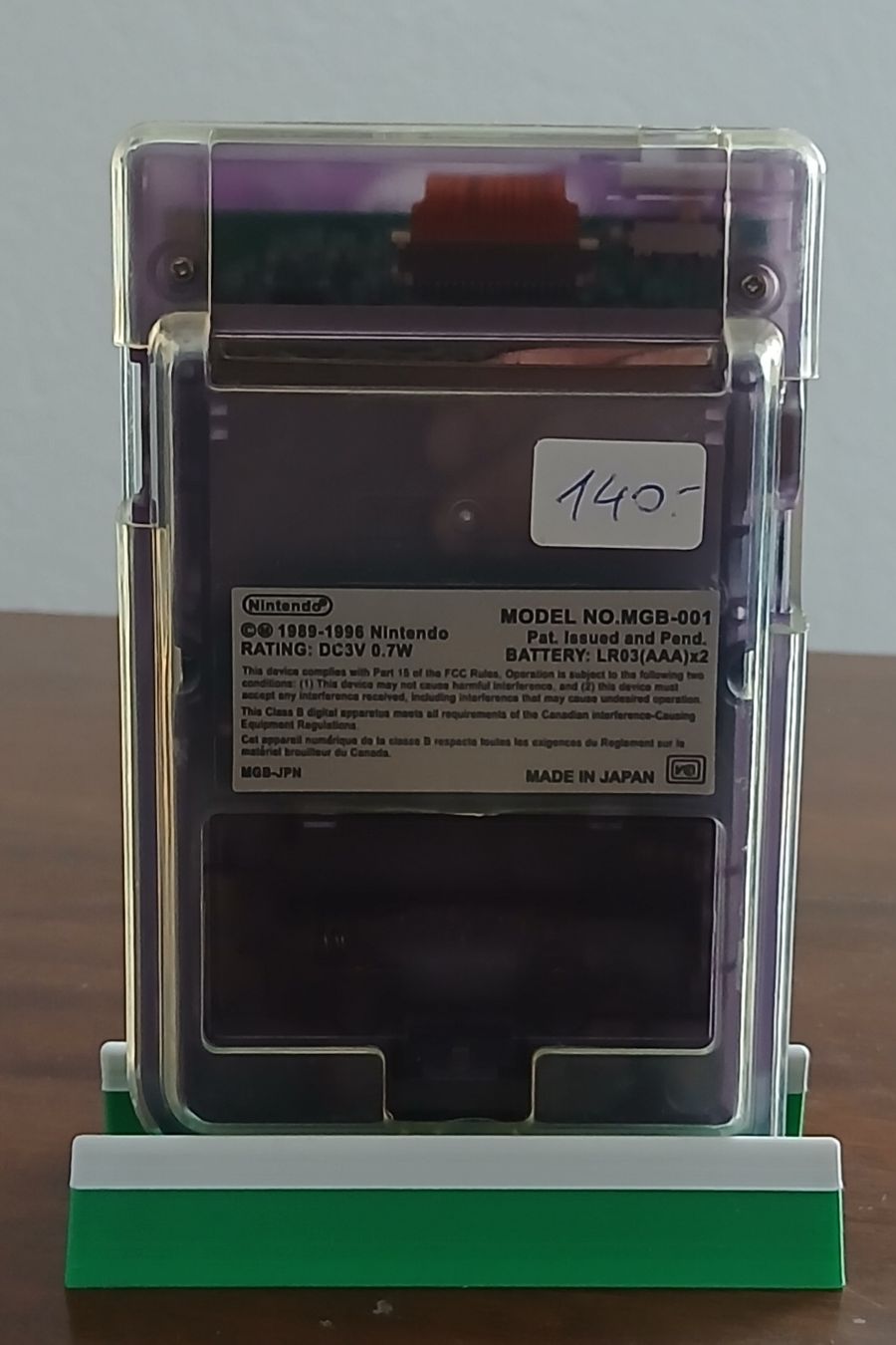 Nintendo Console: game boy pocket édition pokemon ectopasma – Usato da Romont FR venduto da 777.gameur.game.boy 1