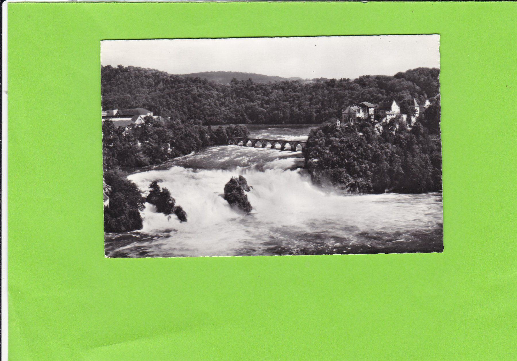 Ansichtskarten: Rheinfall – Gebraucht aus St. Peterzell von neckertal