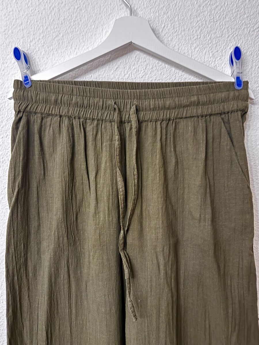 Only Pantaloni: Sommerhose Olivgrün – Nuovo (secondo la descrizione) da Luzern venduto da Leaaa 1
