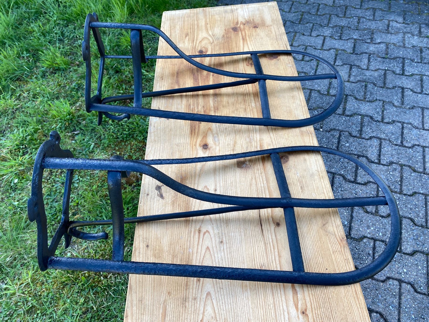 Selle & Accessori: 2 schöne alte Sattelhalter aus England – Usato da Feldbach venduto da Fea1 3