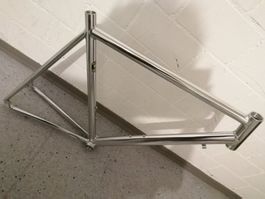 Rennvelo-Rahmen NEU 61/55cm Chrom-Effekt