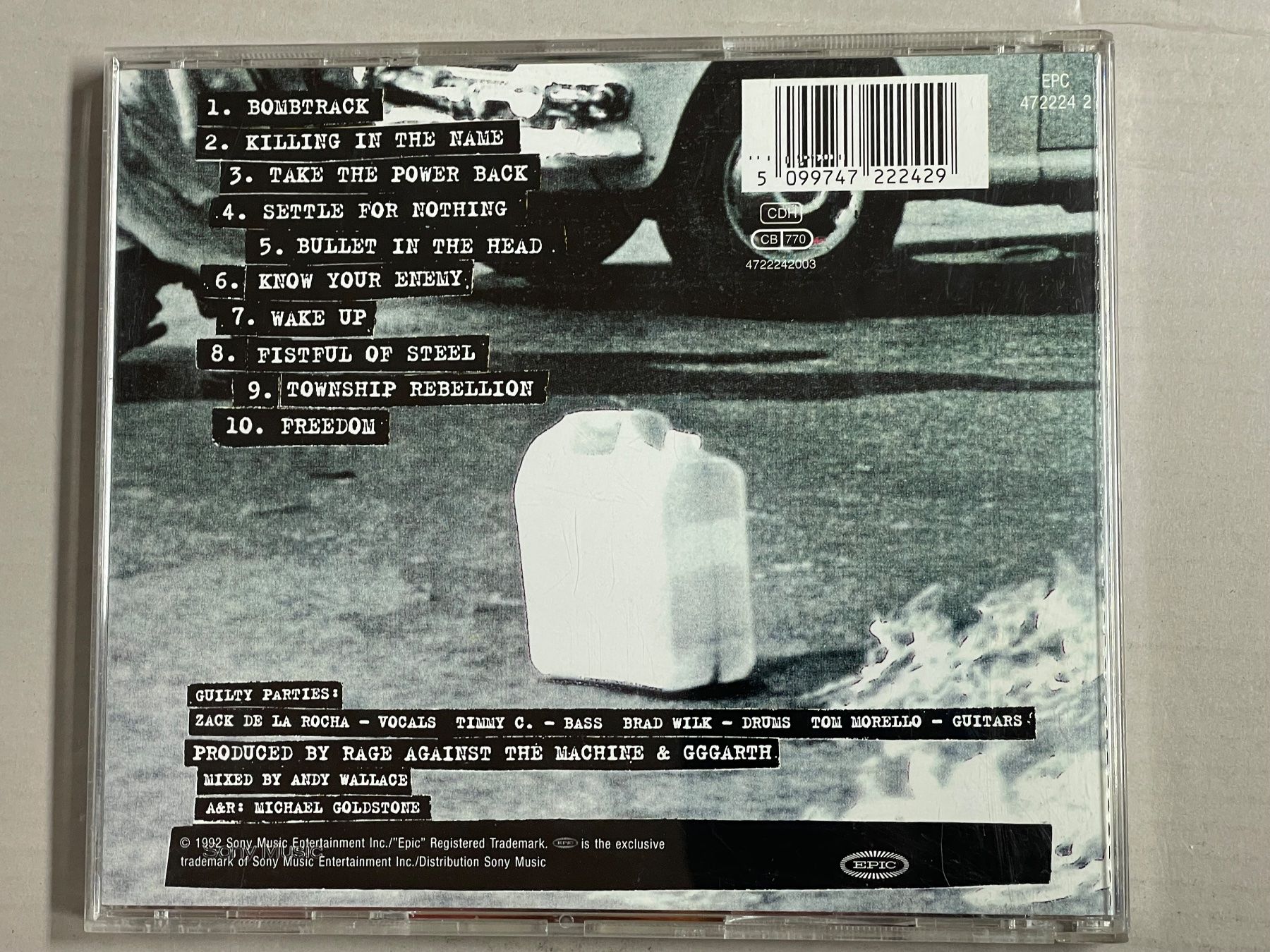CDs: Rage Against The Machine – D'occasion à Muri b. Bern par AdidasCollector 1